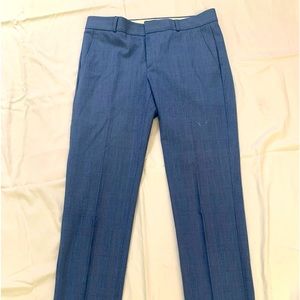 Banana republic size 4 blue plaid slacks